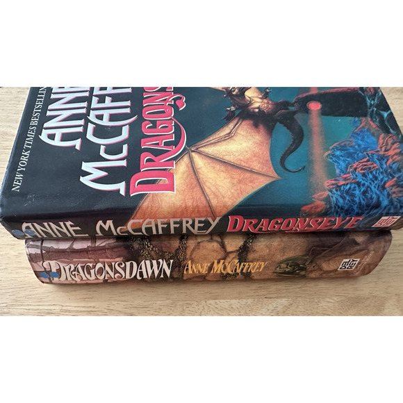 Anne McCaffrey, 2 BKS Dragonseye & Dragonsdawn HC/DJ/ First Ed/Sci-Fi VTG - Picture 3 of 15